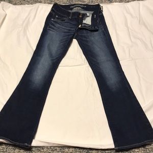 Am. Eagle artist jeans, dark blue, super stretch